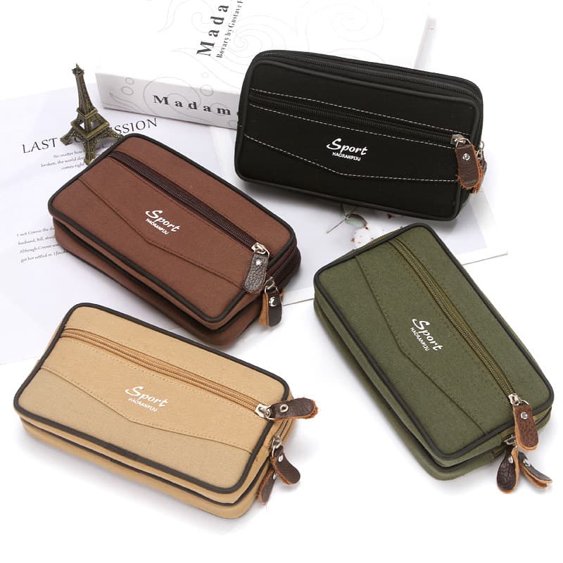 New Extra Large 7.5-inch Phone Pouch, Wear-Resistant Construction Site Waist Bag, Belt Waist Bag for Middle-Aged and Elderly, Wholesale