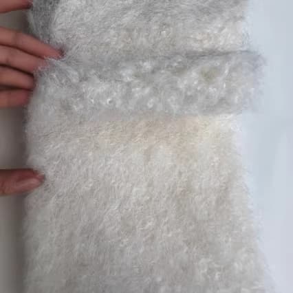 In Stock New Faux Shearling Fleece Imitation Lamb Wool Outerwear Autumn Winter Fabric Fake Lagon Wool Fabric