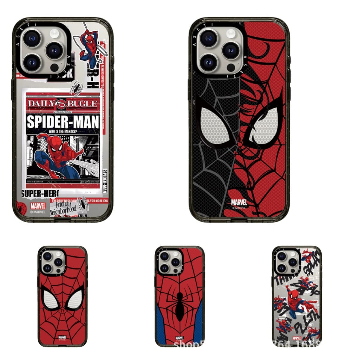 Marvel Spider-Man Mask Case for iPhone 17 Pro Max, iPhone 15 Plus, Apple 14, Magnetic 1
