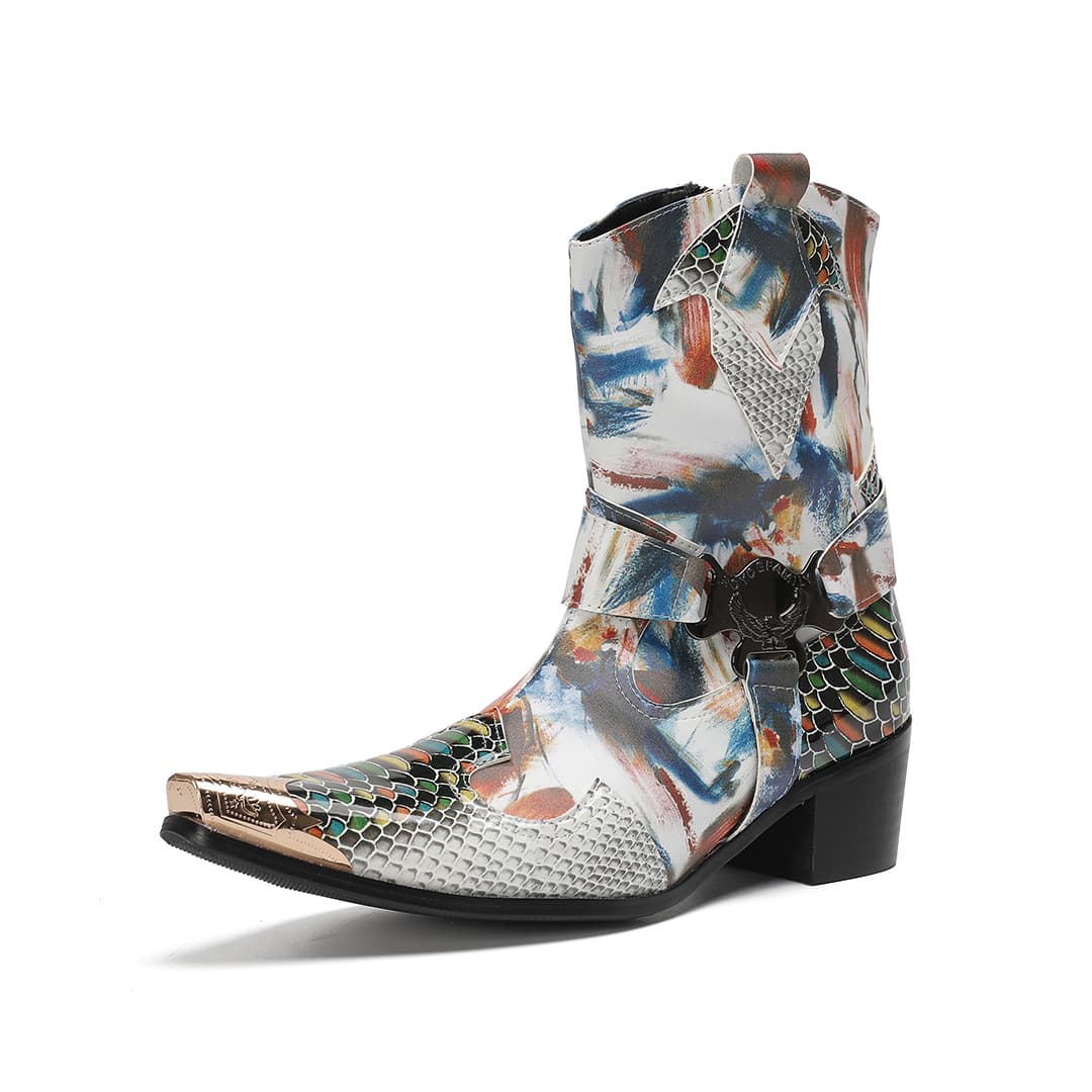 Chelsea Boots Export Original Outdoor Men's High-Top British Cowhide Leather Boots Genuine Leather Martin Boots Men's Short Boots