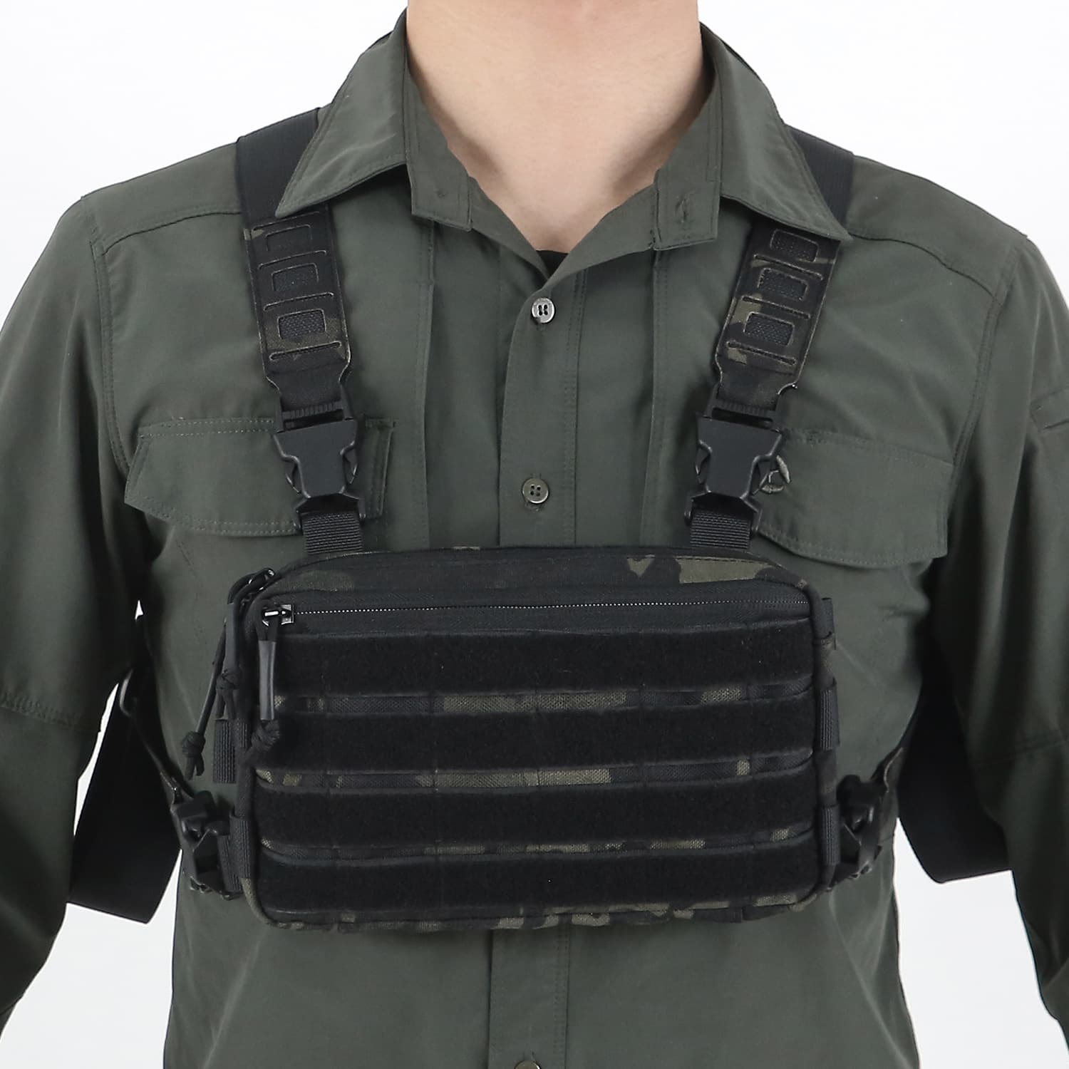 Factory Quick-Dry Tactical Vest Outdoor Military Fans CS Protective Equipment Camouflage Light Operation Tactical Vest Bag