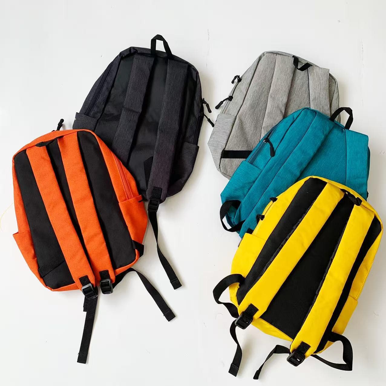 Item No. 25A1648 Autumn New Japanese Minimalist Small Logo Casual Backpack