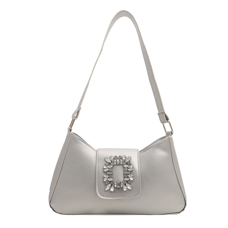 Korean Style Fashion Armpit Bag for Women 2026 New Summer Trendy Niche Baguette Bag Personality Casual Shoulder Crossbody Bag