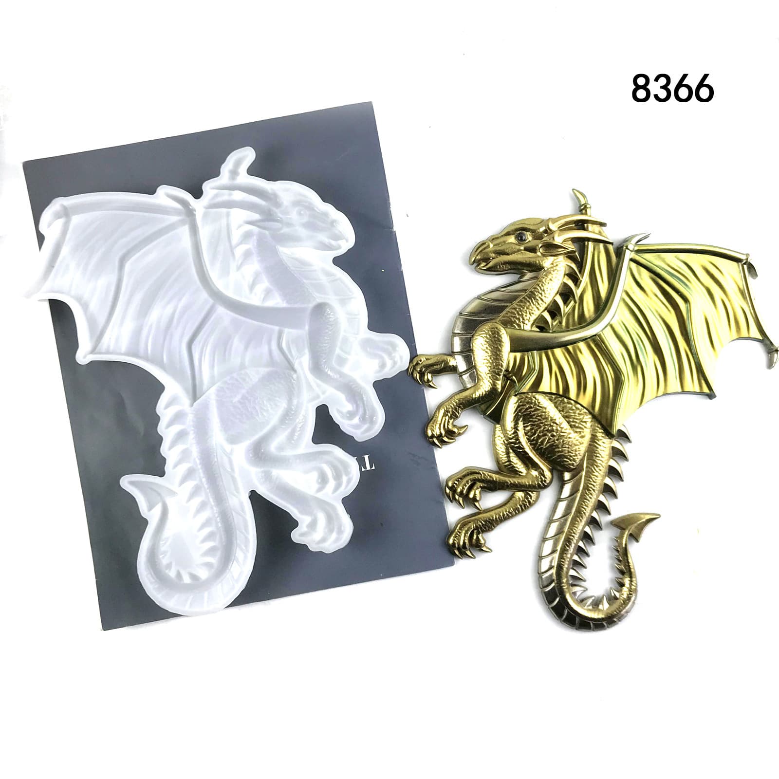 Feilong wall hanging glue mold DIY dragon ornaments wall decoration pendant semi-dimensional Feilong pendant silicone mold