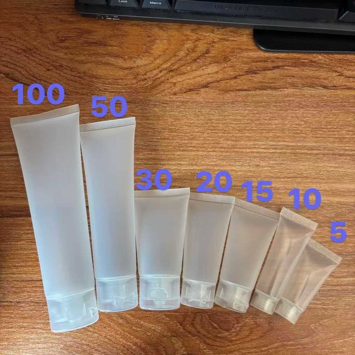 Facial cleanser hose bottle packaging material hand cream screw cap assembly empty tube cosmetics travel refill bottle hose