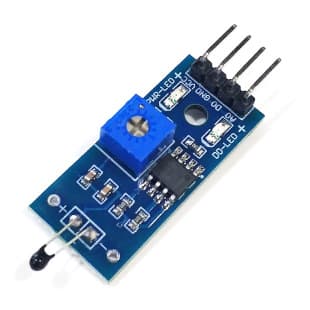 4-Pin Thermal Sensor Module Temperature Sensor Module Thermistor 4-Wire Thermal Sensor