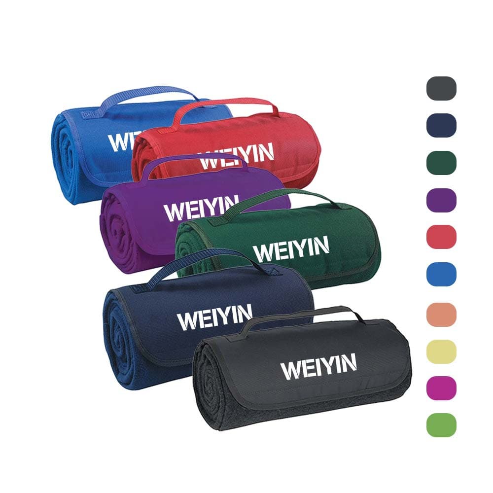 Foreign trade double-sided fleece polar fleece gift for clients, friends, family gatherings, wedding events, prizes, giveaway blankets
