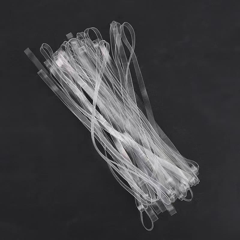 Transparent TPU Rubber Bands Unbreakable, Non-sticky, Aging-resistant, Strong Stretch, Yiyuan Yueyi Durable Anti-aging