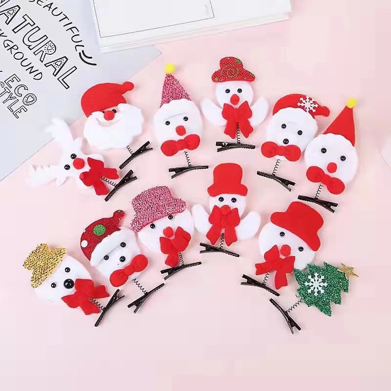Christmas hair accessories for girls, antler hairbands, decorative headbands, small hairpins for activities, small gifts for students