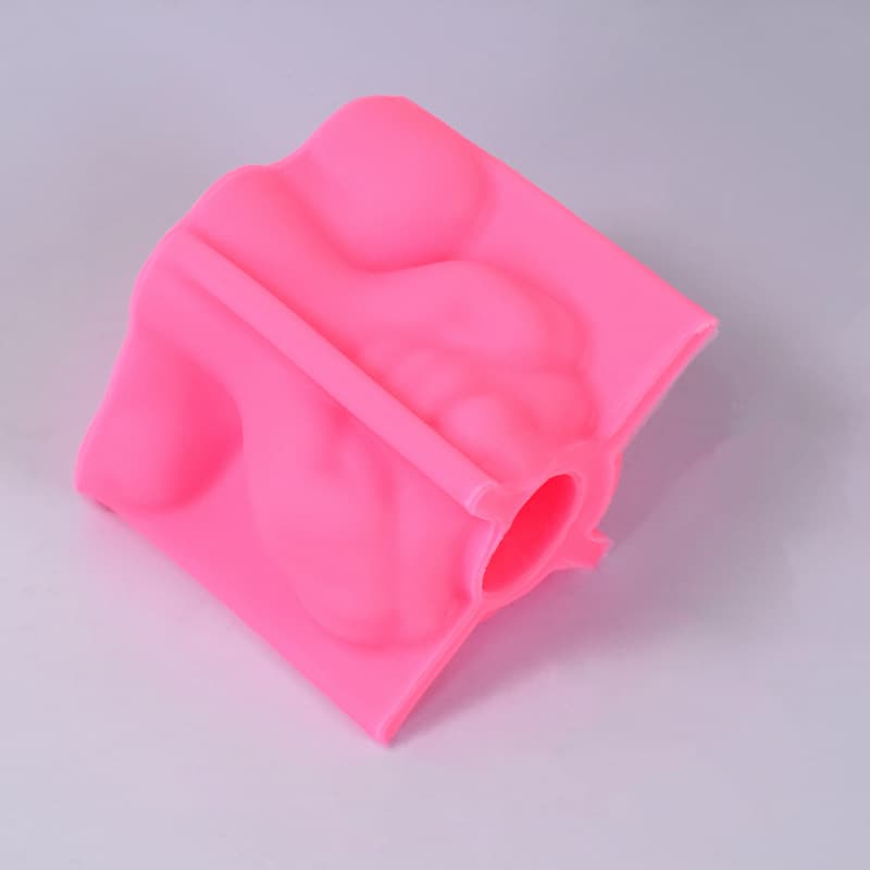 Cross-border Ins Woman Hand Holding Vase Plaster Aromatherapy Candle Mold Premium Home Decor Silicone Mold