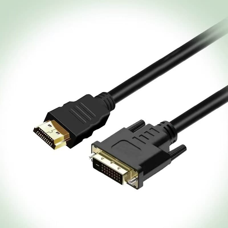 Factory Direct HDMI to DVI Cable Bidirectional Conversion with Network, DVI to HDMI for Computer TV Monitor HD Conversion