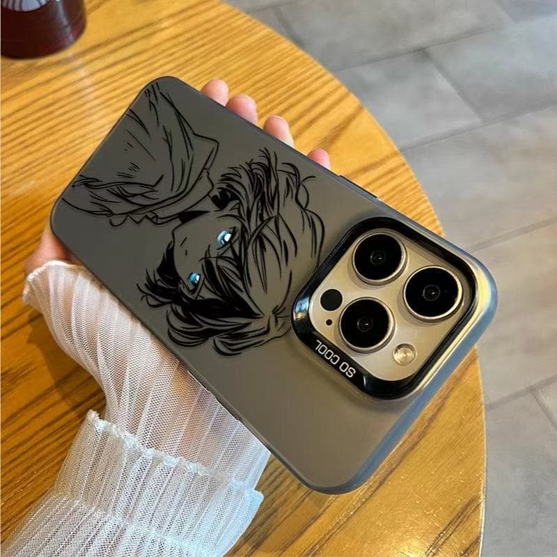 Ai Haibara Line Art Case for iPhone 17, iPhone 16/15/14/13/12 XS Max/7/8 Plus