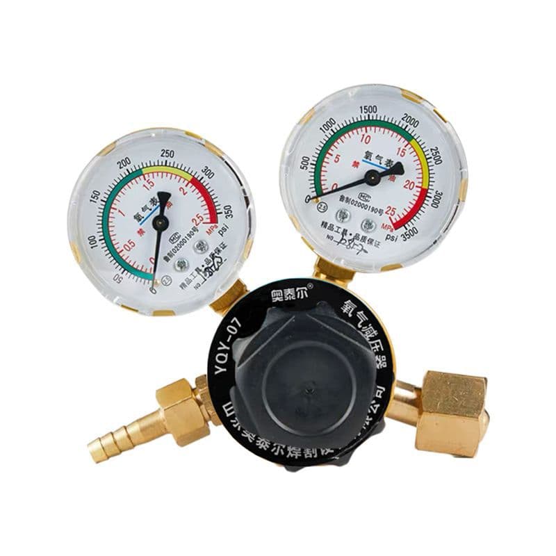 Wholesale Shock-Proof Pressure Gauge, Pressure Reducing Valve, All-Copper Explosion-Proof Oxygen Cylinder Pressure Gauge, Electric Contact Pressure Gauge, High Pressure