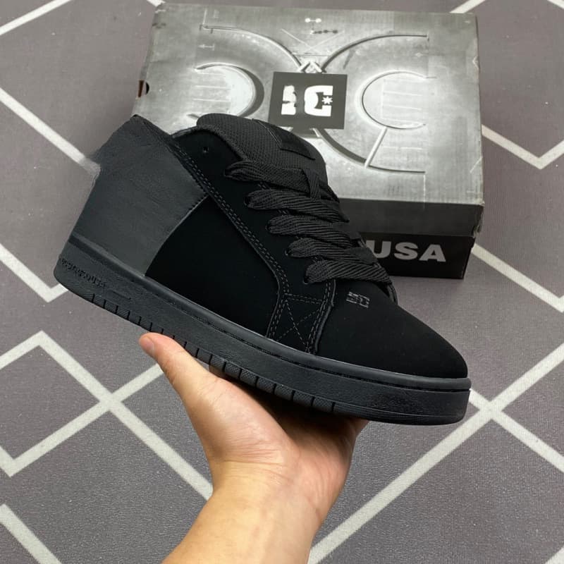 Cross-Border DC Shoes Sneakers for Men and Women, European and American Style Large Size Casual Sports Shoes, Wide Fit Cowhide Commuter Trendy Shoes