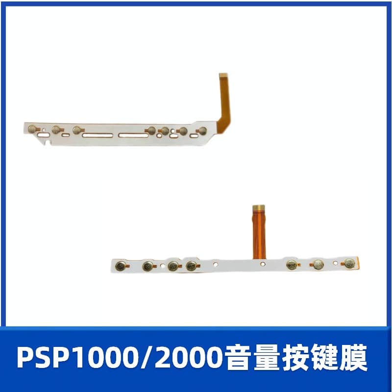 PSP1001 Left/Right Ribbon Cable, PSP2000 Volume Ribbon Cable, Power On/Off Function Key Conductive Film, Repair Parts