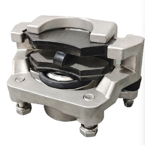 Non-standard mechanical straight-handle brake caliper, non-standard mechanical straight-handle brake caliper slave cylinder