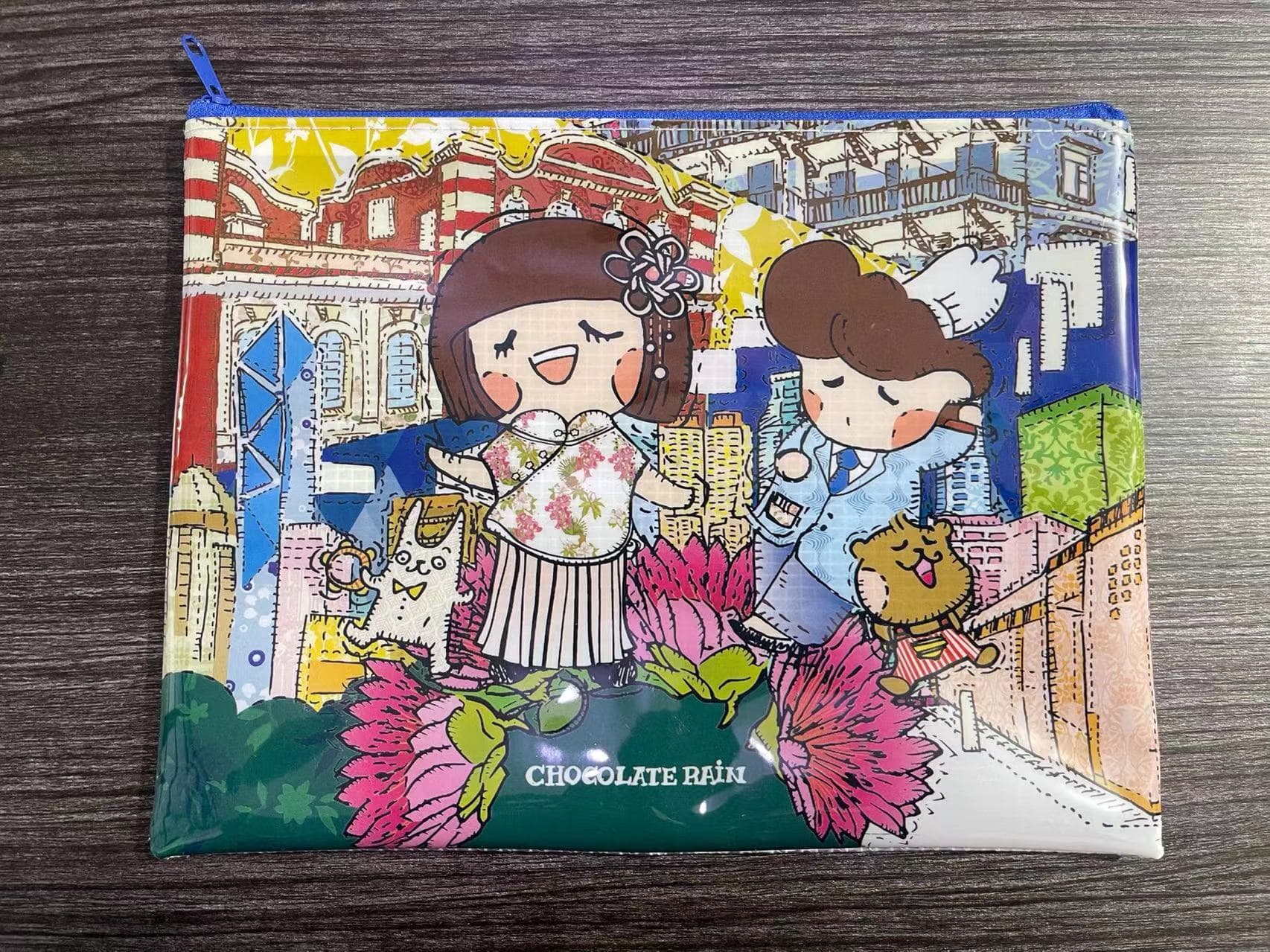 Factory customization: Sanrio cartoon bags, stationery supplies, PVC bags, mesh PVC zipper pencil cases