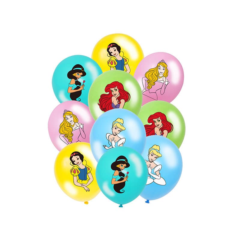 Cross-border Snow Queen Elsa Anna Princess Latex Balloon Baby Birthday Party Theme Decoration Set
