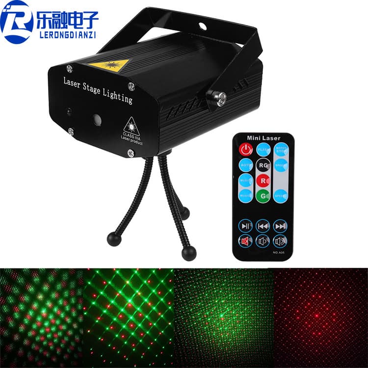 Cross-border Private Mold Factory Direct Remote Control Laser Starry Sky Projector Light Laser Light KTV Laser Light Bar