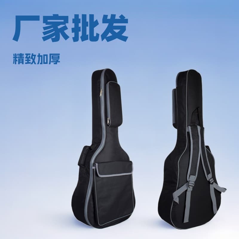 Manufacturer's new store promotion 41-inch 36-inch guitar bag folk acoustic guitar plus cotton bag musical instrument 10mm thickened and anti-