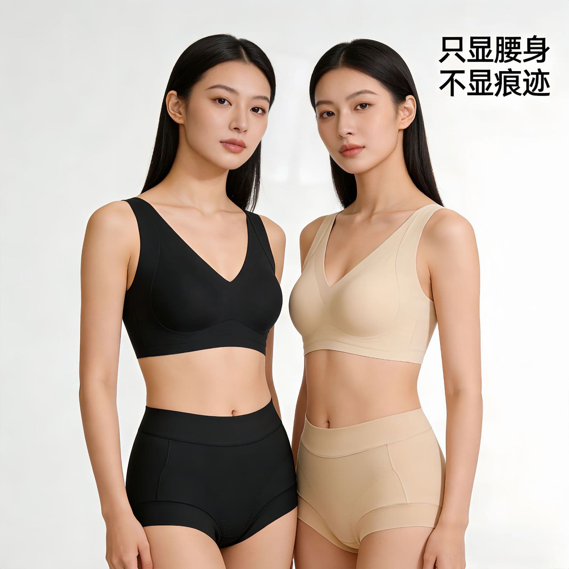 Mid-Waist Butt Lifting Shapewear Panties Postpartum Tummy Control Slimming Breathable Invisible Butt Lifter
