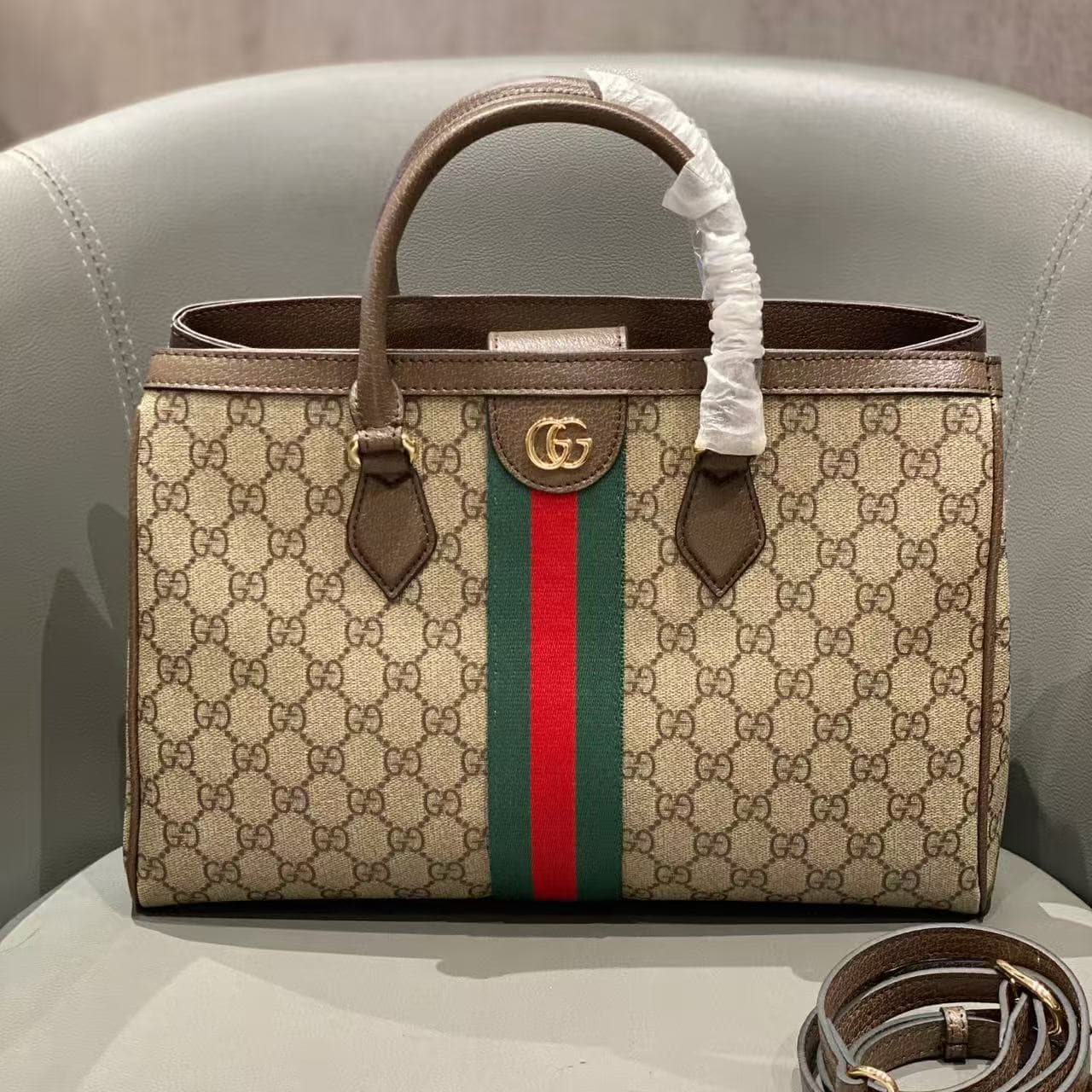 G Fashion Tote Bag Monogram Shoulder Crossbody Bag Commuter Bag Basket Bag Large Handbag