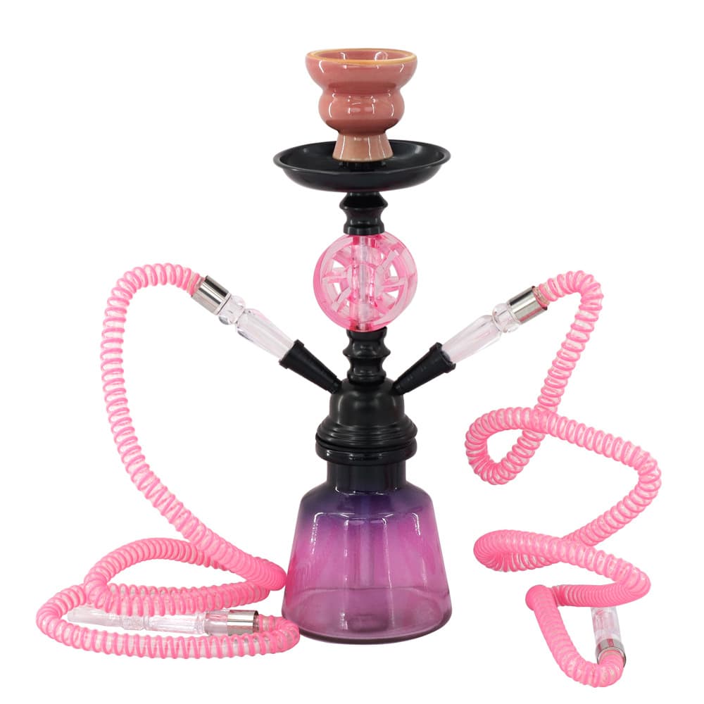 New Cross-Border Small Arabic Hookah Shisha 1 Hose 2 Hose Large Stock Factory Wholesale