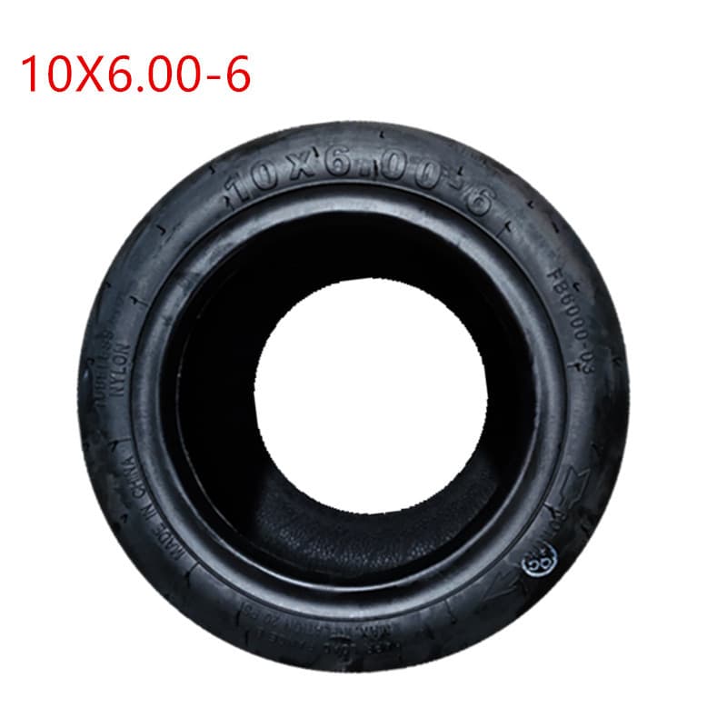 Small Harley electric car tire thickened wear-resistant vacuum tire anti-slip 10X6.00-6 Egg car 6-inch mini accessories