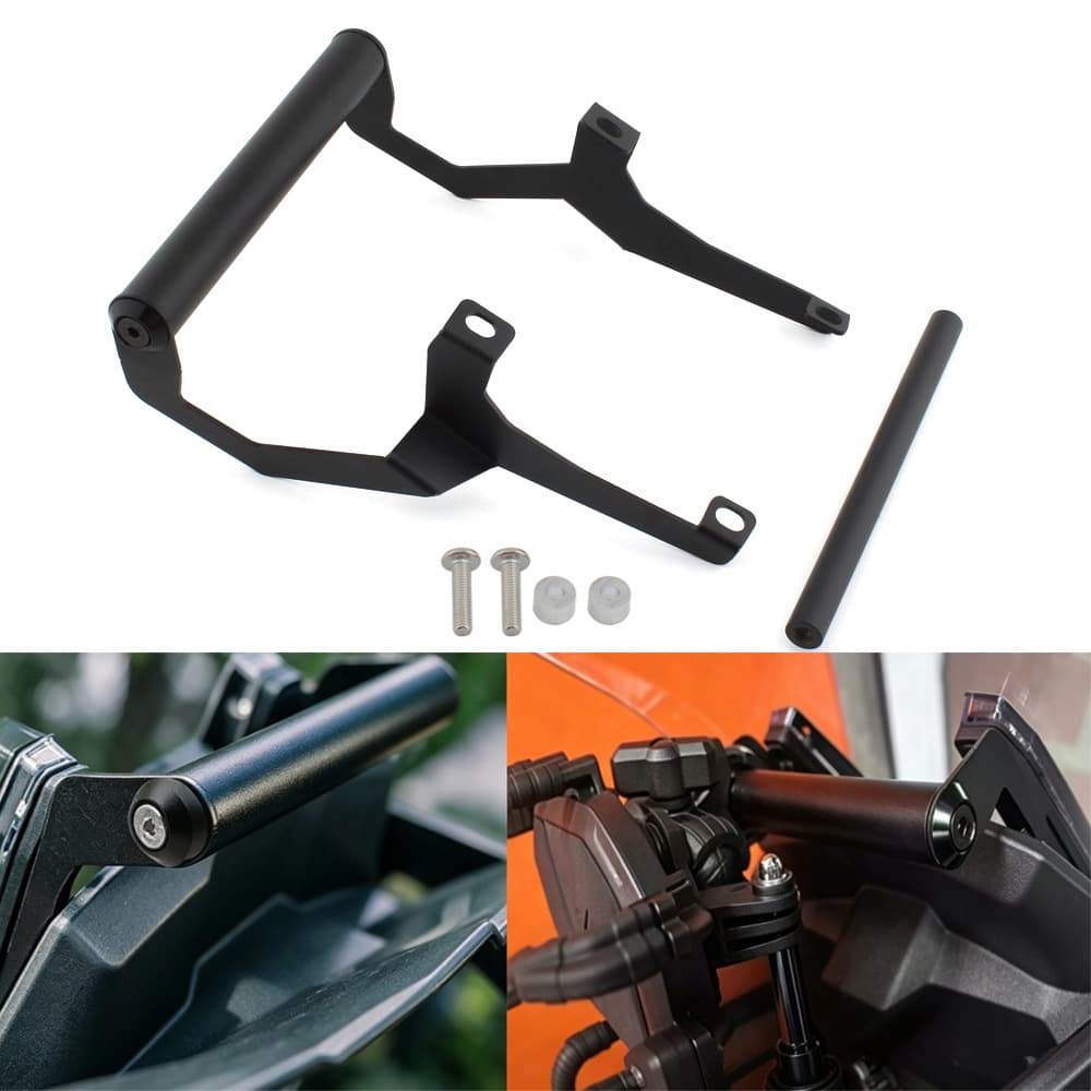 For ZONTES 703F Modified Phone Navigation Mount Rod Multi-Function Front Extension Bar Bracket