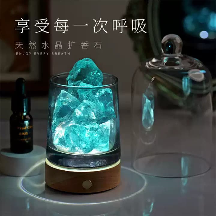 Natural Crystal Aromatherapy Ornaments, Diffuser Stones, Crystal Ornaments, Raw Crystal Ornaments, High-End and Niche