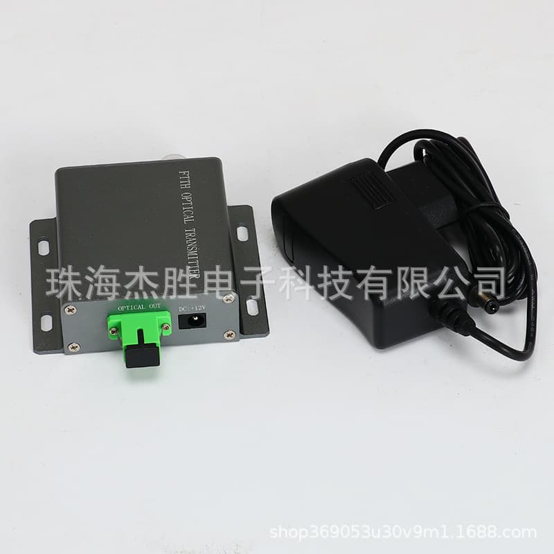 Small system front-end satellite TV mini optical transmitter single-mode fiber SC/APC 1550nm optical transmitter
