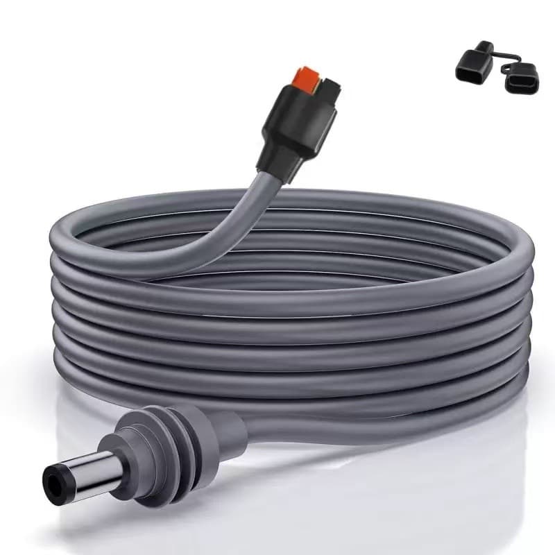 45A Anderson Plug to DC Plug DC5521 Connector 45A AC Plug Cable to DC 5mm Cable