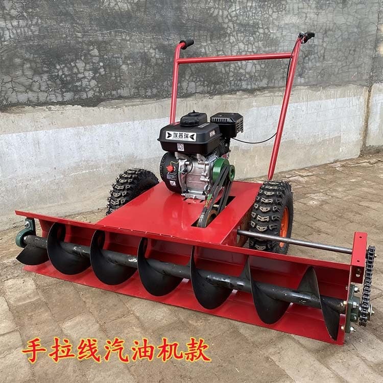 Factory Direct Small Snow Blower for Residential Communities, Property Management, and Factory Use, Self-Propelled Snow Plow, Push-Type Gasoline and Diesel