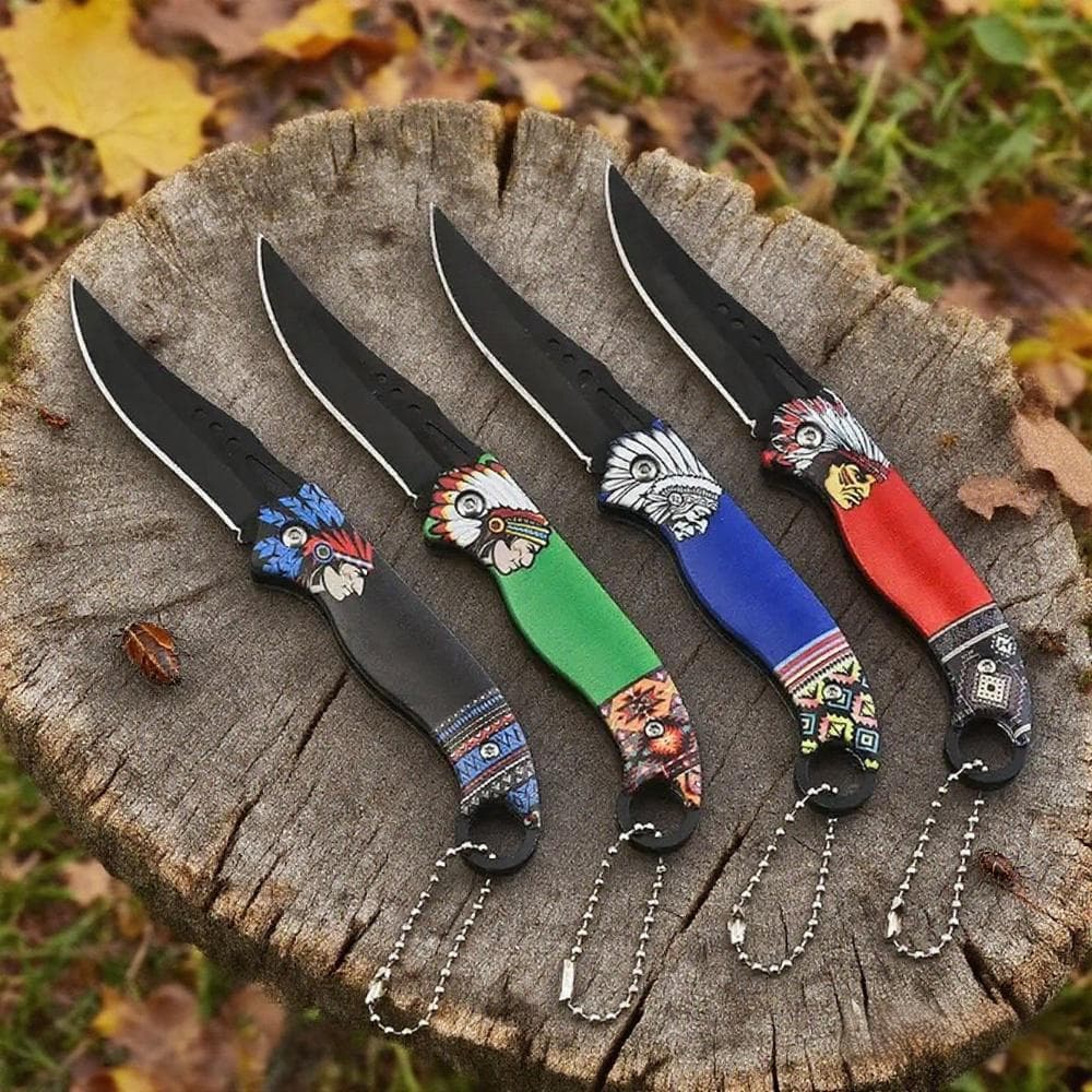 Outdoor Folding Knife Mini Pocket Knife Camping Portable Folding Knife Box Cutter Utility Knife