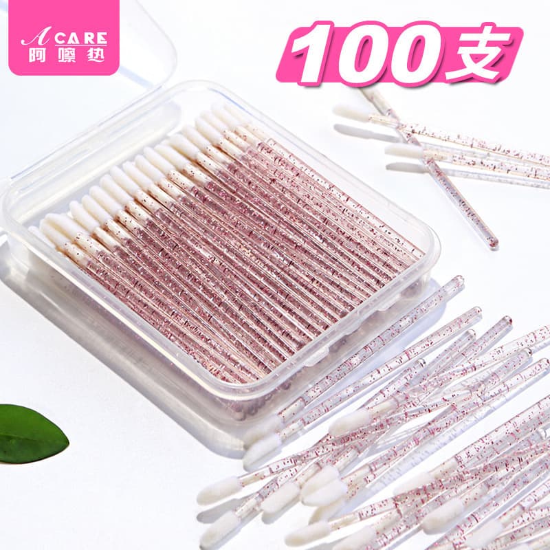 Free Shipping / Lip Brush / Disposable A1V-Smudge Makeup Color Lipstick Lip Stick Compact Portable Mini