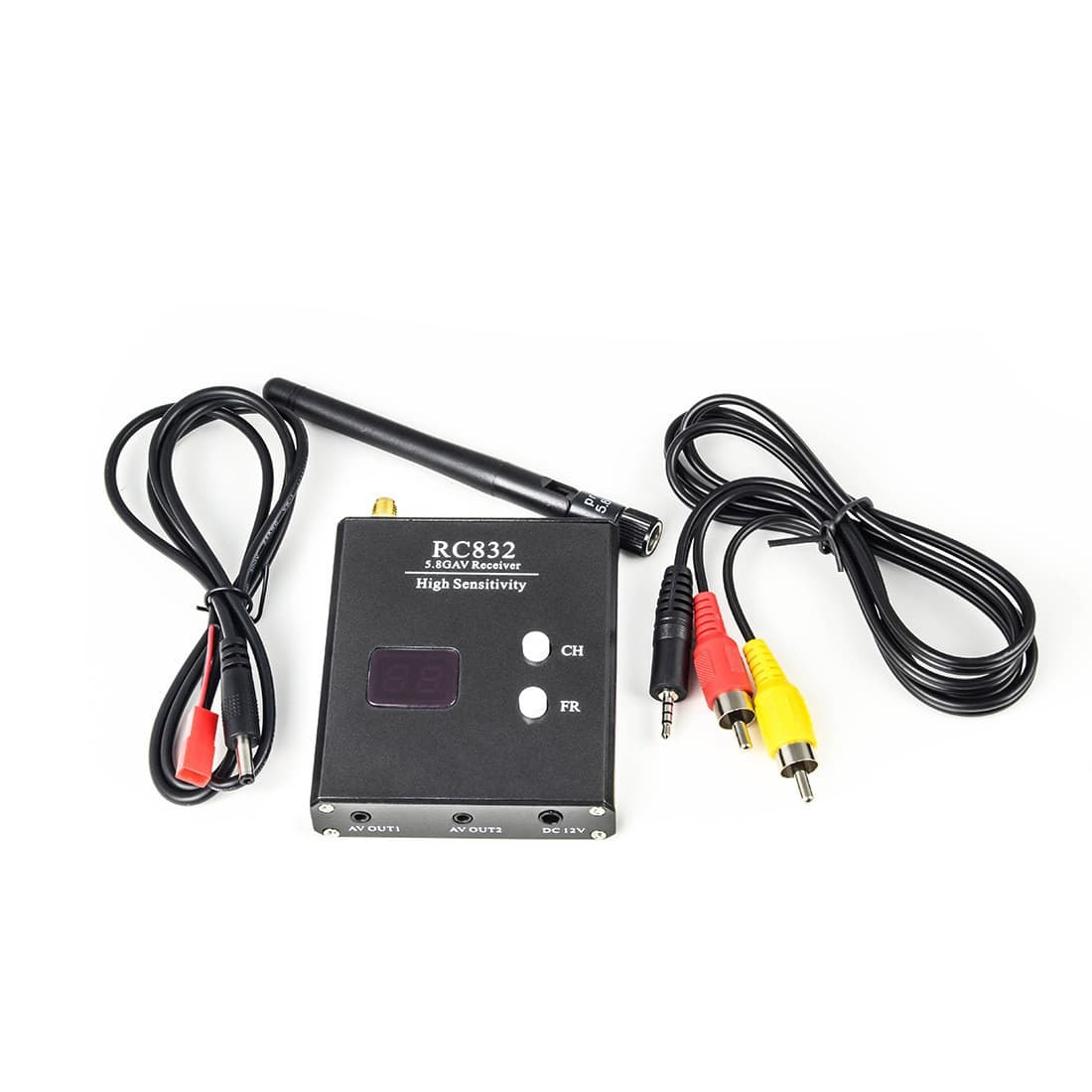 FPV Model 5.8G 48CH Picture Transmission Receiver RC832 Wireless Audio and Video Receiver TS832 Transmitter