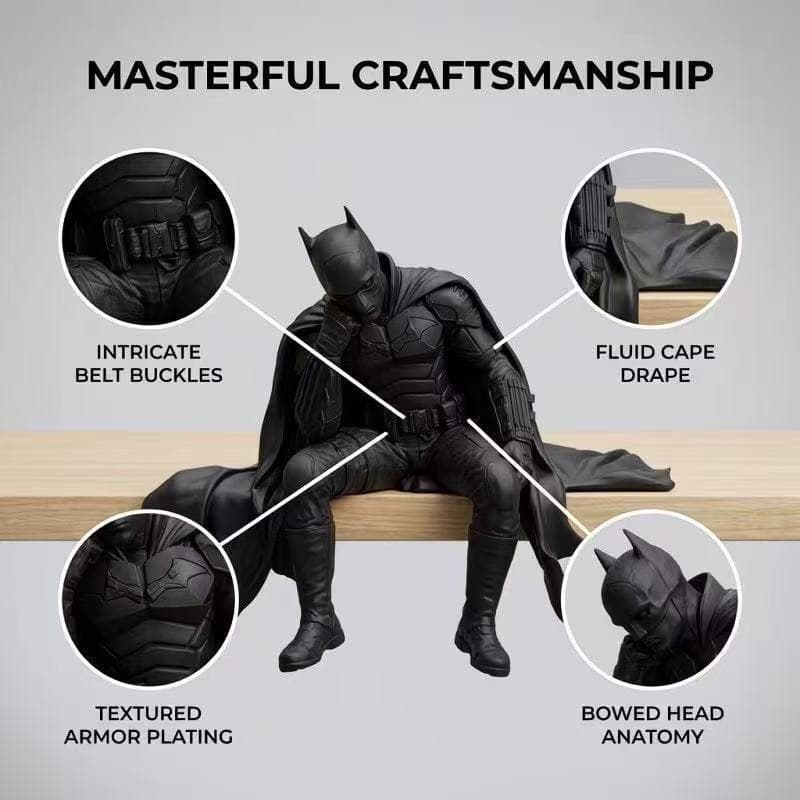 Cross-border hot-selling Melancholic Batman Play Arts Kai PA Kai Heavy Armor Black Samurai Pen Holder Super Movable Boxed