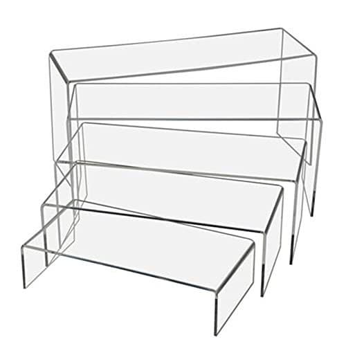 No. 669 Dessert and Cake Display Rack, Wedding Party U-Shaped Acrylic Shelf, Figurine Display Rack