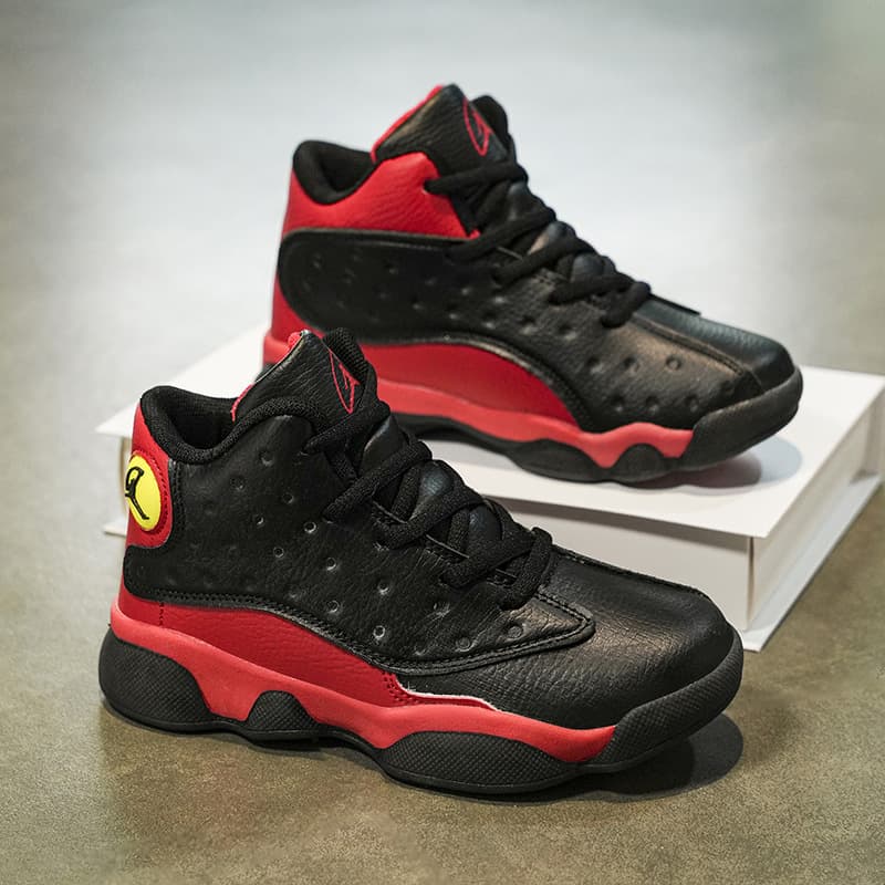 Boys Basketball Shoes Ages 6-12 New Anti-Slip Wear-Resistant Indoor Professional Training Sneakers Youth
