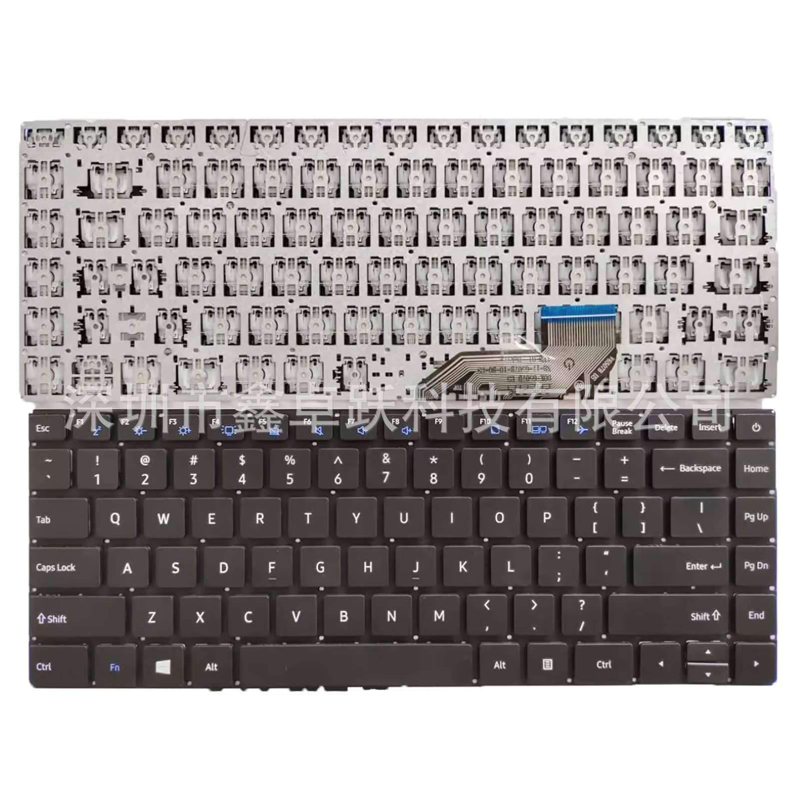 USSPUK Compatible Dynabook CS40L-H/HB/HW CS40L-J/JB/JW Keyboard DOK-V6507B