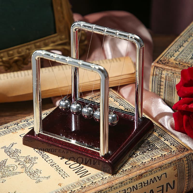Gate-shaped Newton pendulum ball impact small ball swing model home cross-border office ornaments desktop decoration student graduation