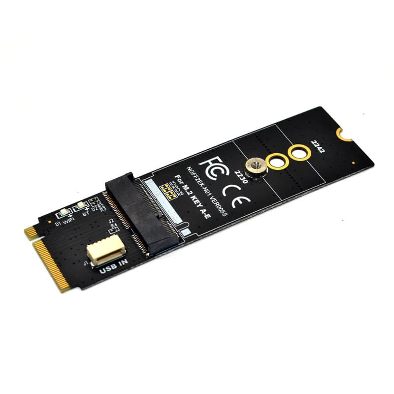 M.2 M Key to Key A-E/E Adapter Card NGFF PCIe Protocol Wireless Network Card Module
