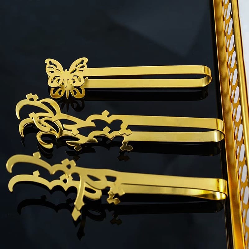 Cross-border factory direct sale Middle Eastern style metal clip accessories butterfly mini small suitable for spice jar aromatherapy