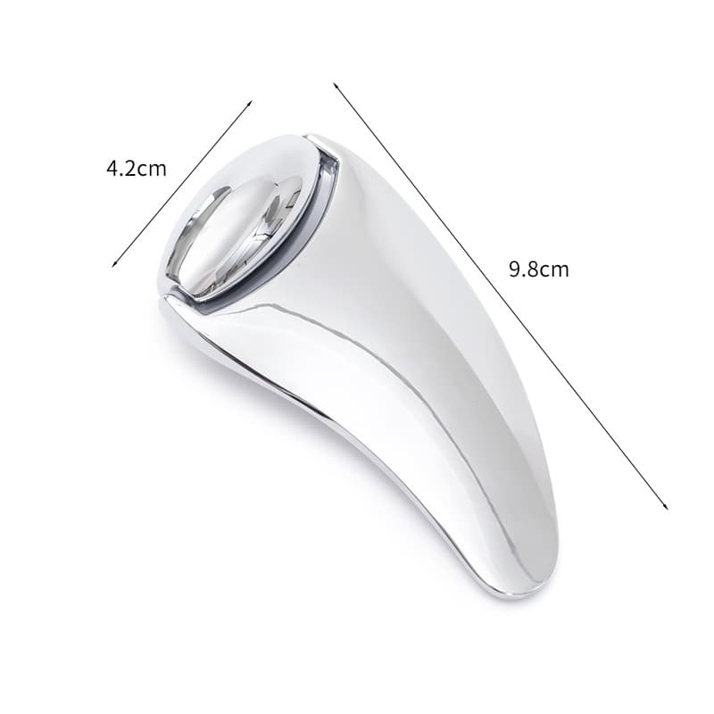 Jade Roller Facial Massager Metal Gua Sha Tool Lifting Lymphatic Drainage Beauty Instrument Face Lifting
