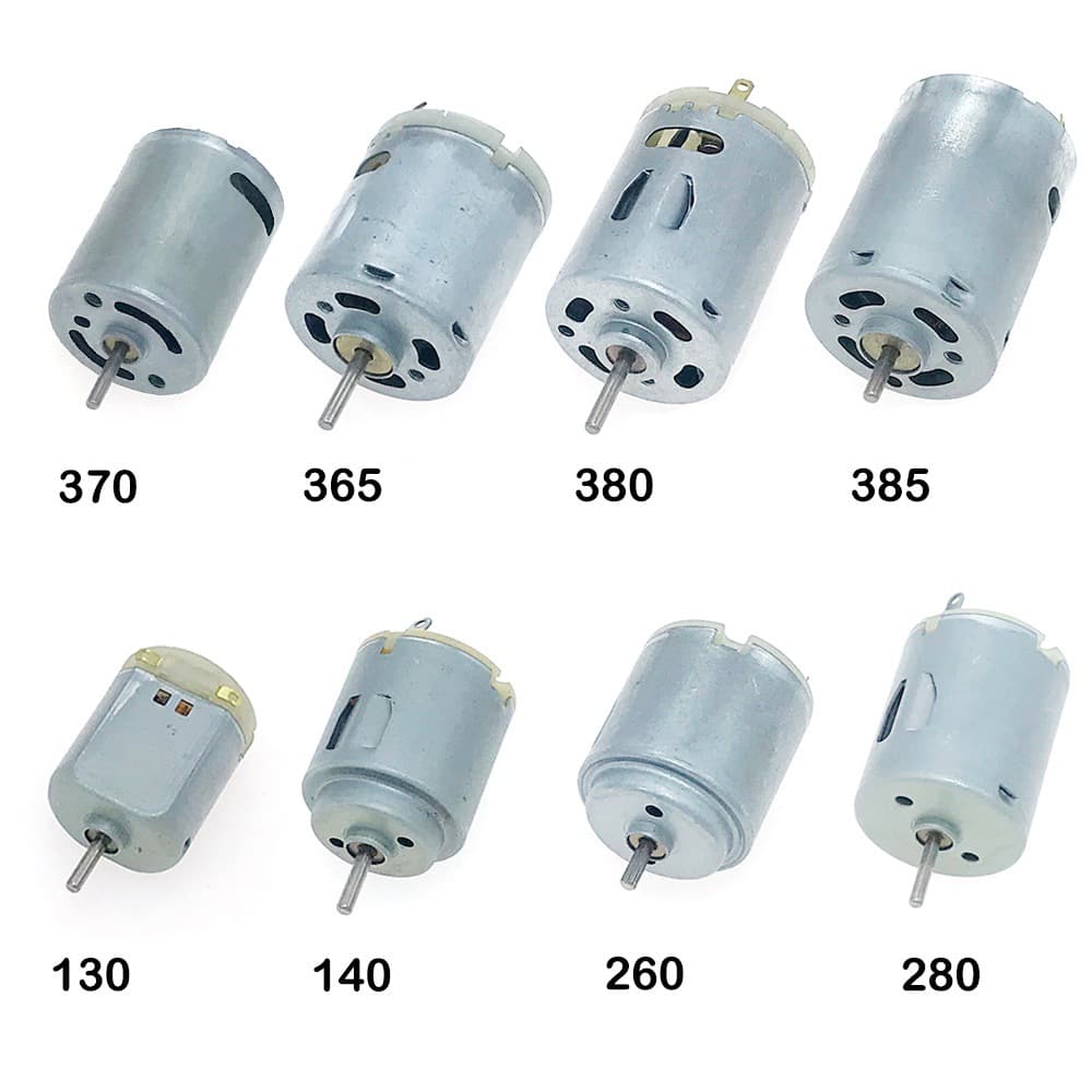 R140 Micro Motor for Household Egg Beater Vibration Small Motor, Electric Toy RC Car DC Brushed Motor