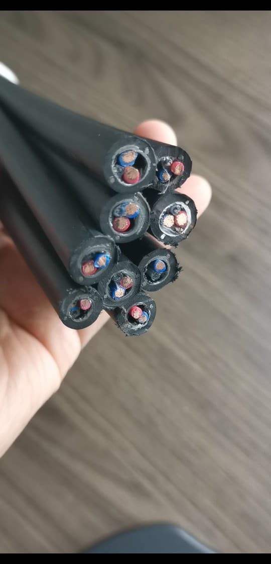 National Standard Optical Composite Cable Fiber Optic with Power Integrated Line 2 4 6 8 12 24 Core 48 Armored