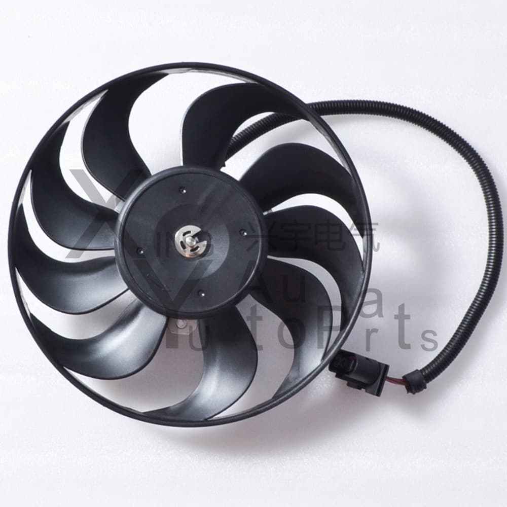 Compatible with Volkswagen Bora auxiliary electric fan radiator fan 1J0959455K 1J0959455M.
