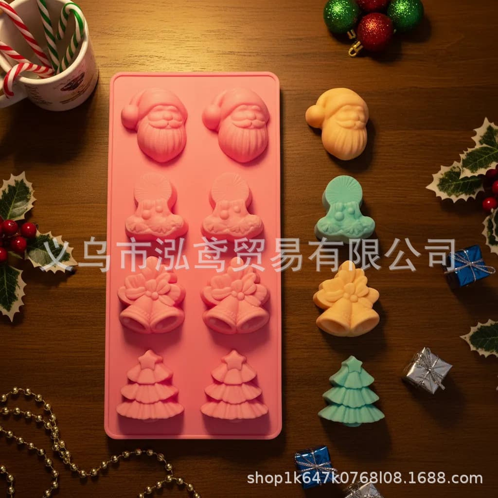 New Cross-border Christmas Chocolate Molds