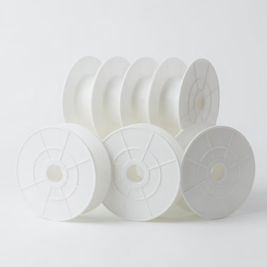Factory direct supply of plastic spool winding reel coil I-shaped wheel small reel manual winding spool fishing reel wholesale