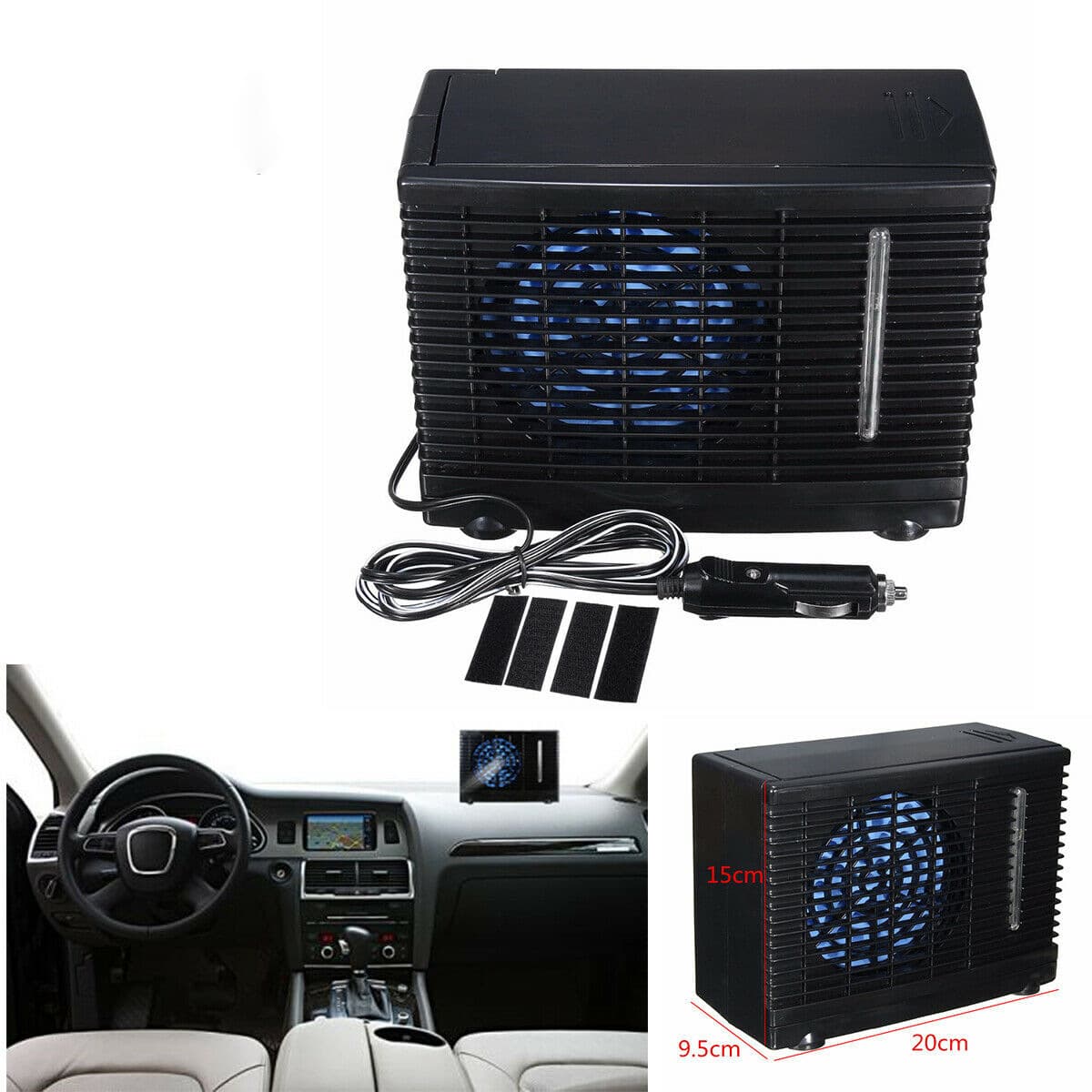 12V Car Air Conditioning Fan Evaporative Cooler